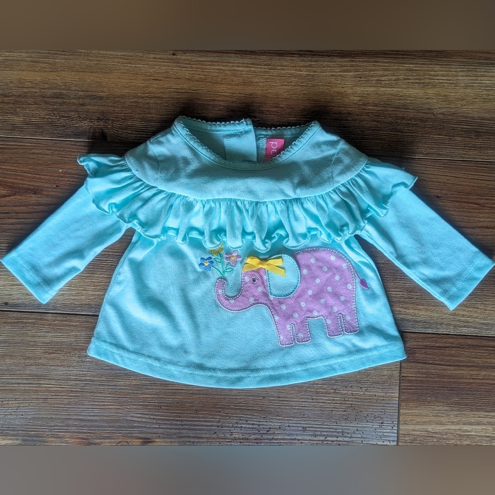 Baby ruffle top